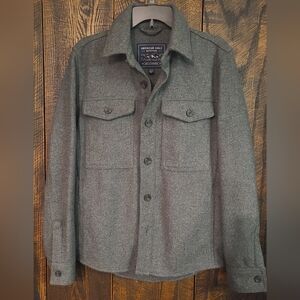 American Eagle Outfitters Men's Gray Jacket Small
